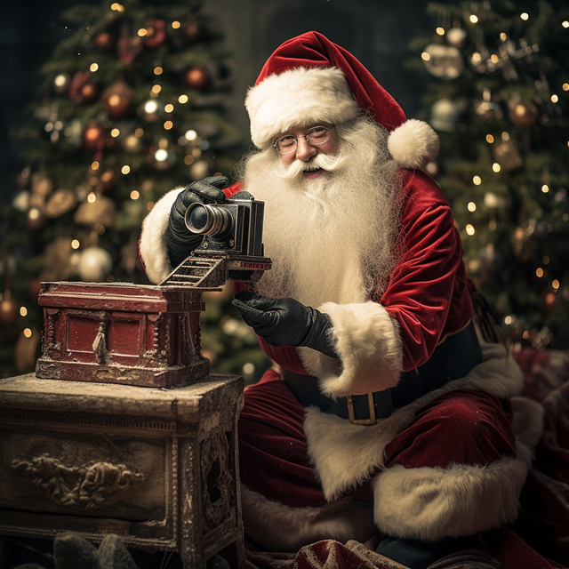 SANTA CLAUS #14 PHOTOGRAPHER