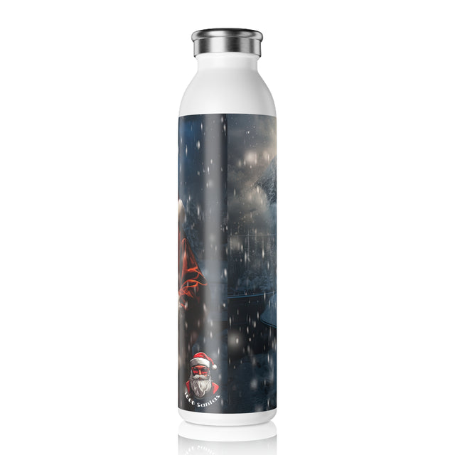 SANTA CLAUS #3 THE DIRECTOR Slim Water Bottle