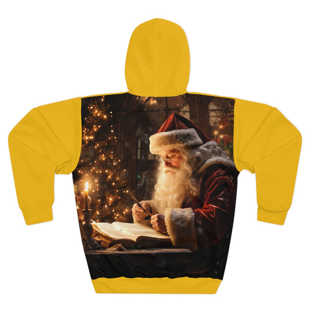 SANTA CLAUS #20 PASSIONATE POET Unisex Pullover Hoodie (AOP)