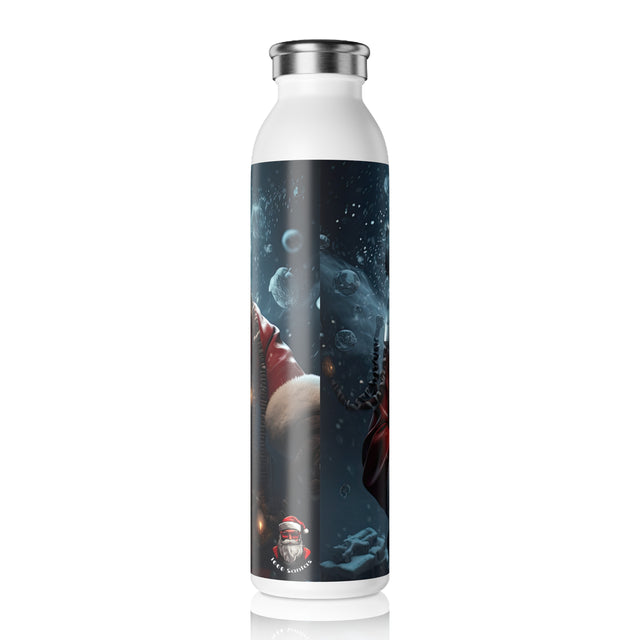 SANTA CLAUS #10 DEPTHS OF OCEAN Slim Water Bottle