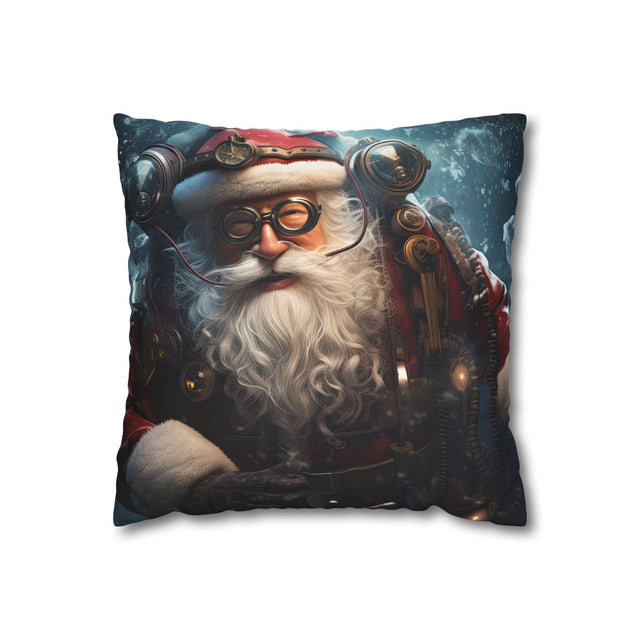 SANTA CLAUS #10 DEPTHS OF OCEAN Spun Polyester Square Pillow Case