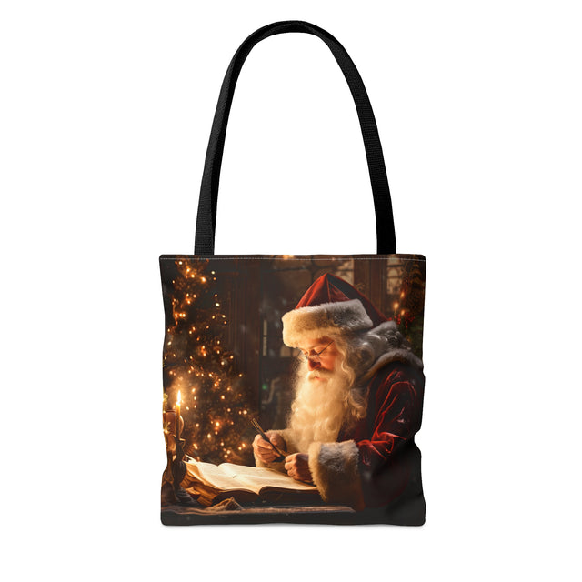 SANTA CLAUS #20 PASSIONATE POET Tote Bag (AOP)