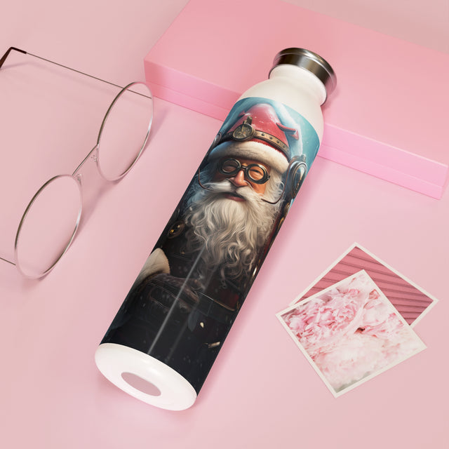 SANTA CLAUS #10 DEPTHS OF OCEAN Slim Water Bottle