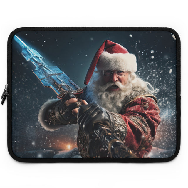 SANTA CLAUS #22 SWORDFIGHTER Laptop Sleeve