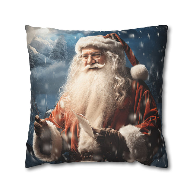 SANTA CLAUS #3 THE DIRECTOR Spun Polyester Square Pillow Case