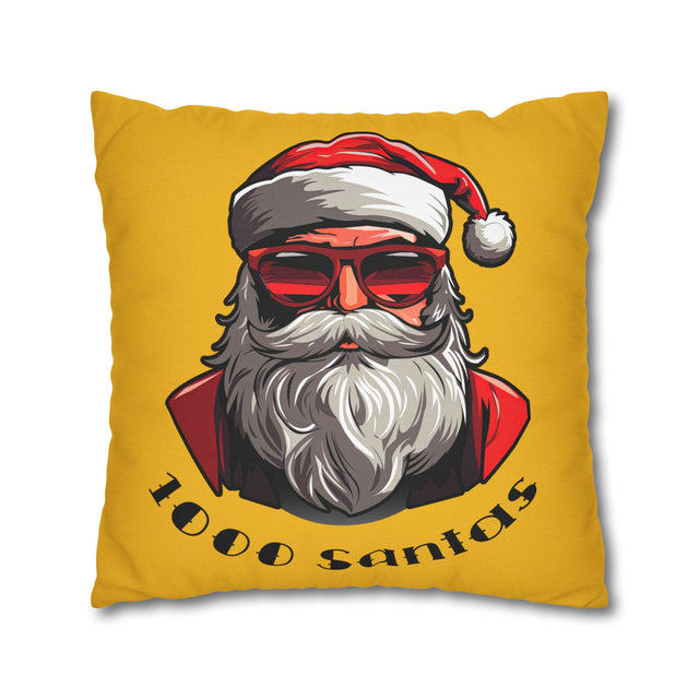 SANTA CLAUS #20 PASSIONATE POET Spun Polyester Square Pillow Case