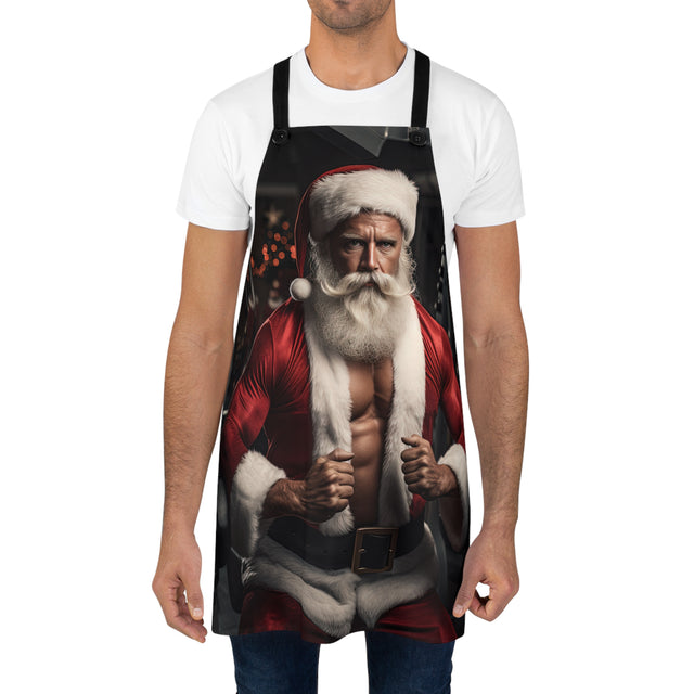 SANTA CLAUS #2 Personal Trainer Apron (AOP)