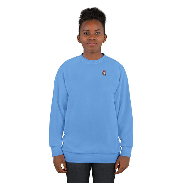 SANTA CLAUS #21 BLUE WIZARD Unisex Sweatshirt (AOP)