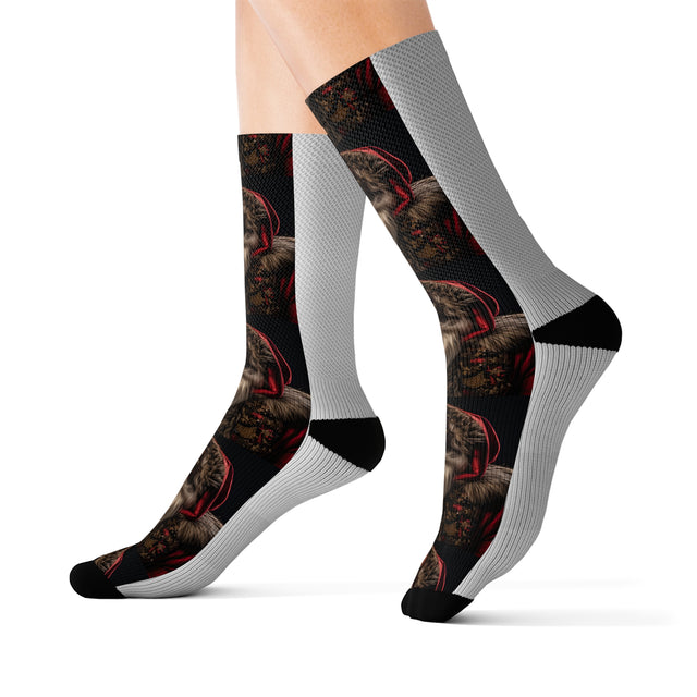 SANTA CLAUS #12 REFLECTING Sublimation Socks