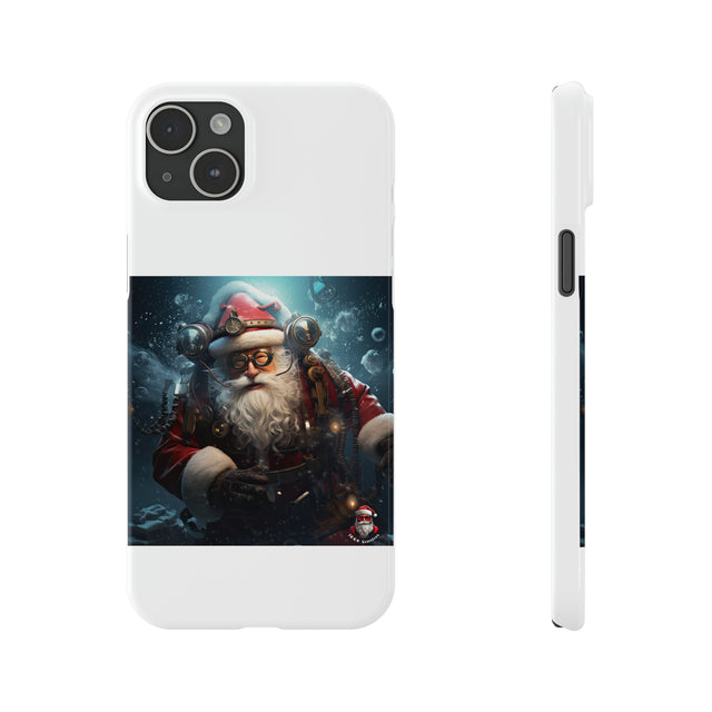 SANTA CLAUS #10 DEPTHS OF OCEAN Slim Phone Cases