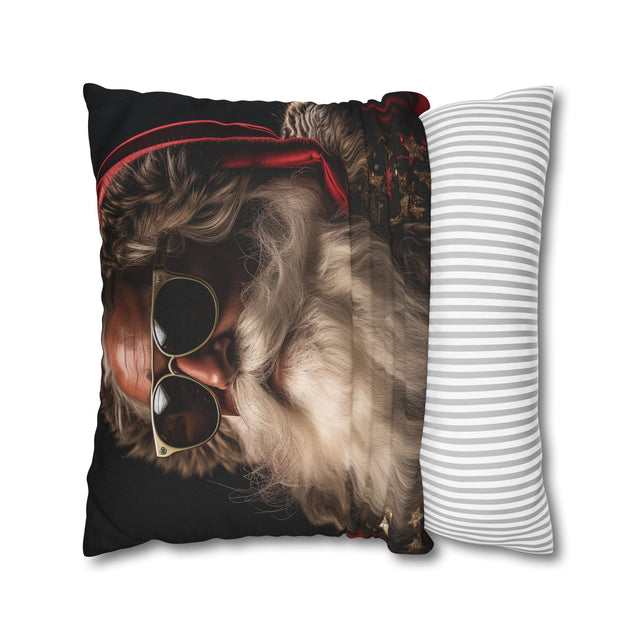 SANTA CLAUS #12 REFLECTING Spun Polyester Square Pillow Case