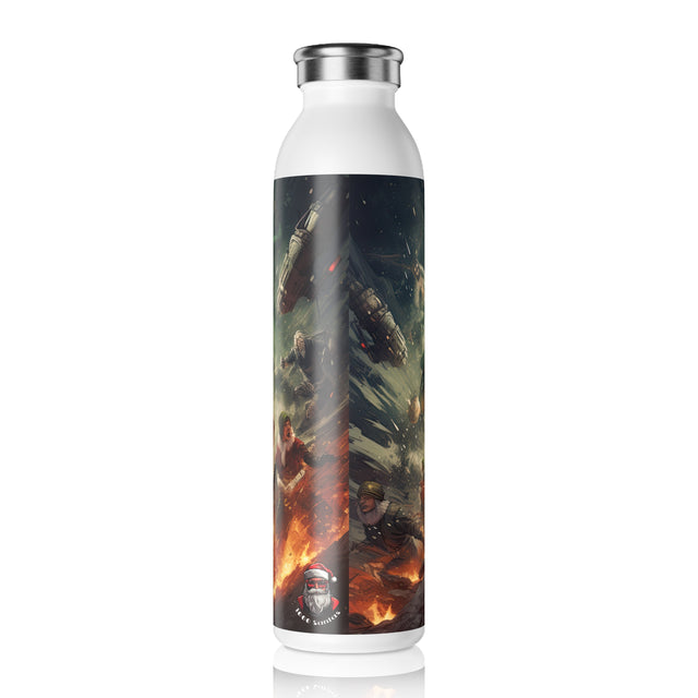 SANTA CLAUS #11 Galaxy Hero: Slim Water Bottle