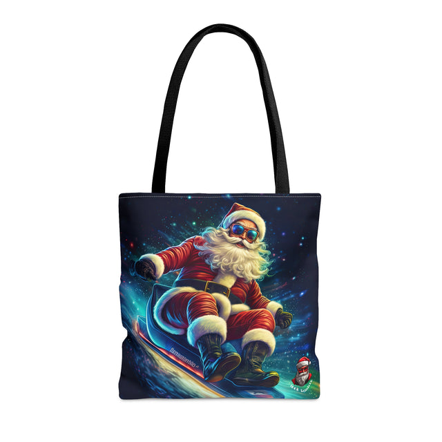 SANTA CLAUS #19 GLIDING NIGHT Tote Bag (AOP)