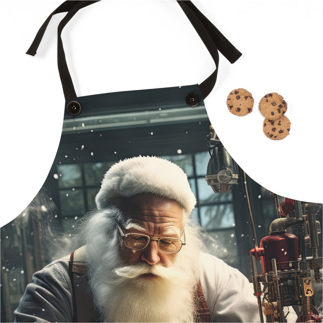 Santa Claus #13 Mad Scientist Apron (AOP)