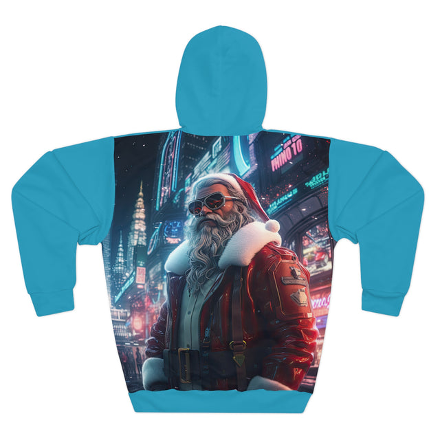 SANTA CLAUS #8 New York :  Unisex Pullover Hoodie (AOP)