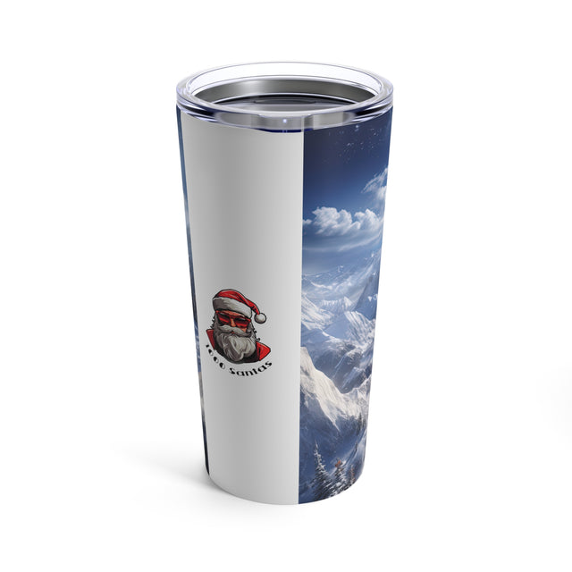 SANTA CLAUS #15 Mountain Stroll: Tumbler 20oz