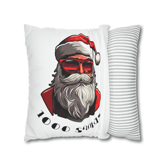 SANTA CLAUS #20 PASSIONATE POET Spun Polyester Square Pillow Case