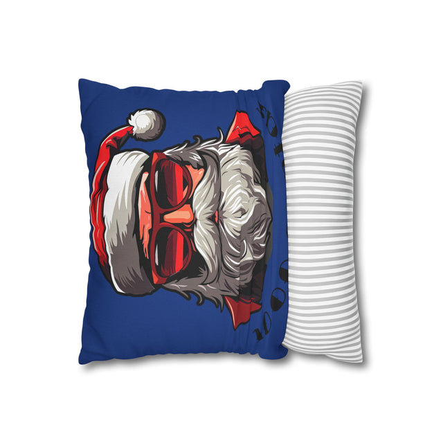 SANTA CLAUS #19 GLIDING NIGHT Spun Polyester Square Pillow Case