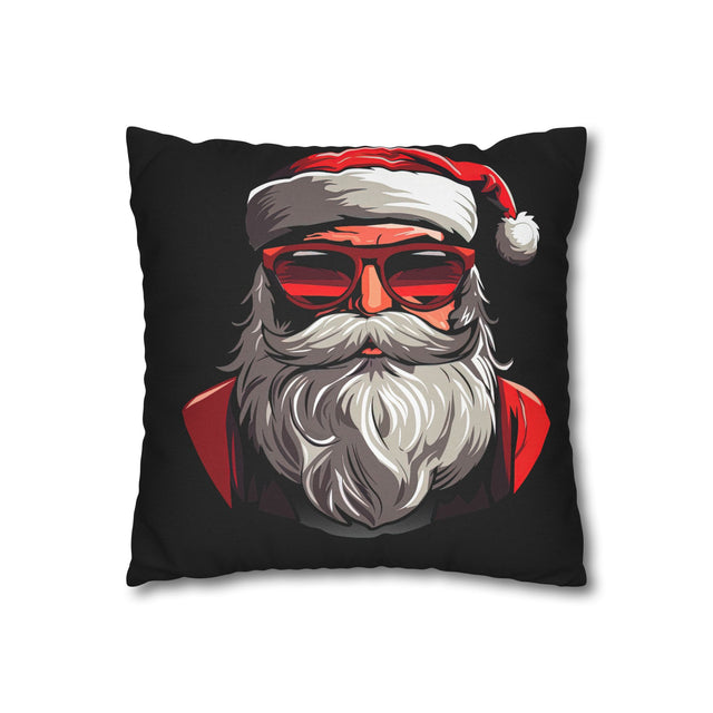 SANTA CLAUS #12 REFLECTING Spun Polyester Square Pillow Case