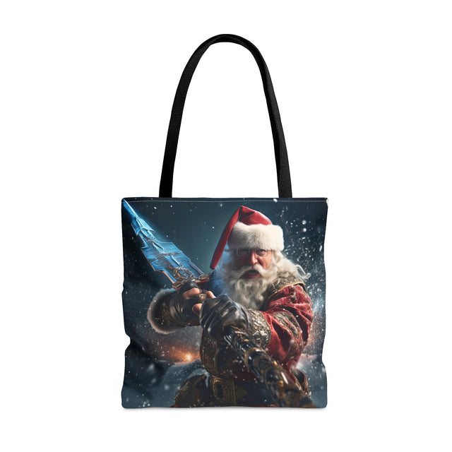 SANTA CLAUS #22 SWORDFIGHTER Tote Bag (AOP)