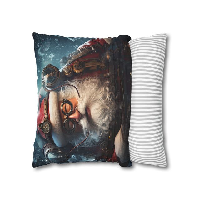 SANTA CLAUS #10 DEPTHS OF OCEAN Spun Polyester Square Pillow Case