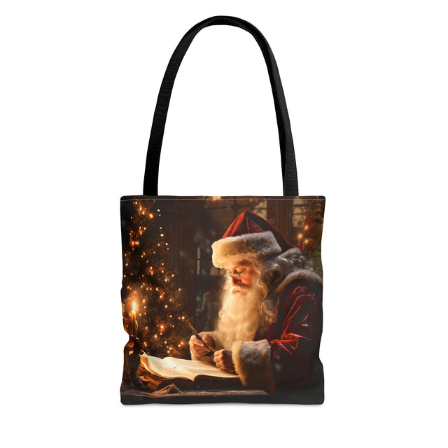 SANTA CLAUS #20 PASSIONATE POET Tote Bag (AOP)