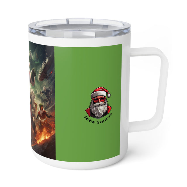 SANTA CLAUS #11 GALAXY HERO Insulated Coffee Mug, 10oz