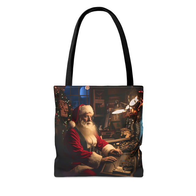 SANTA CLAUS #4 Hacker Tote Bag (AOP)