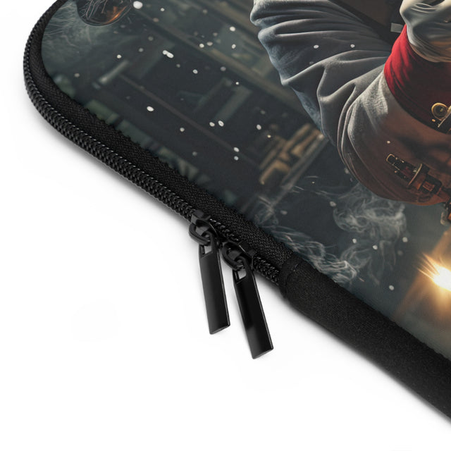 Santa Claus #13 Mad Scientist Laptop Sleeve