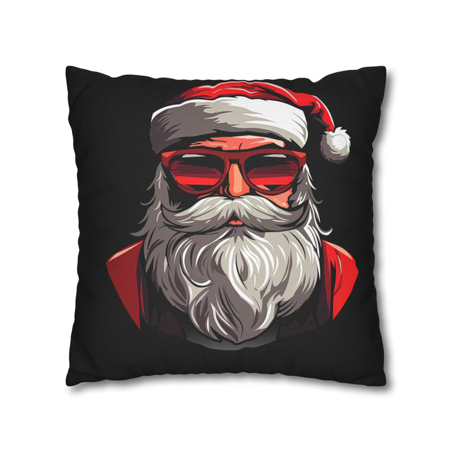 SANTA CLAUS #12 REFLECTING Spun Polyester Square Pillow Case