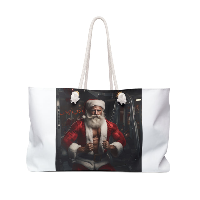 SANTA CLAUS #2 Personal Trainer Weekender Bag