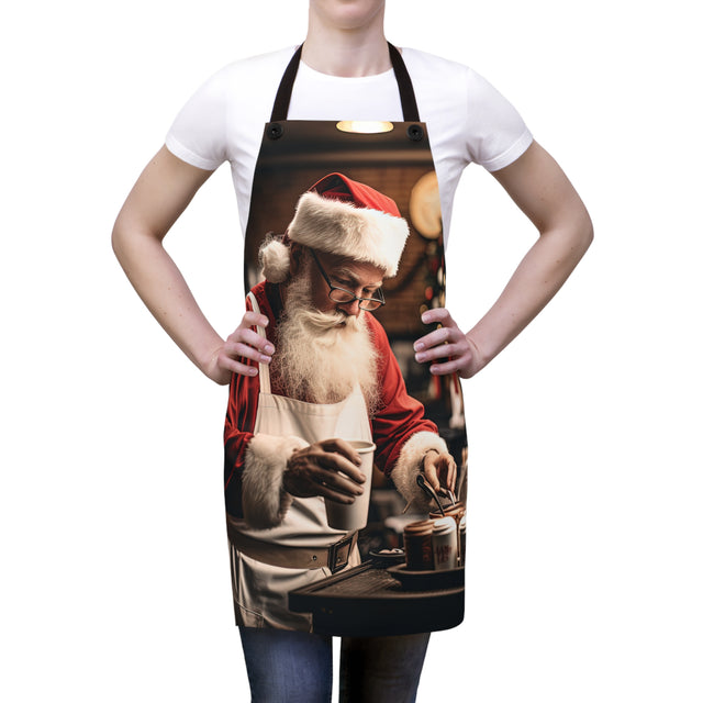 SANTA CLAUS #5  BARISTA Apron (AOP)