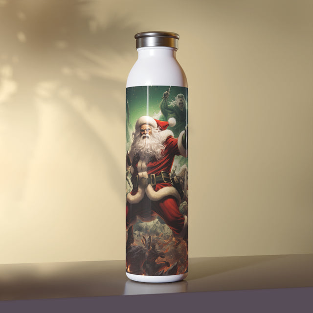 SANTA CLAUS #11 Galaxy Hero: Slim Water Bottle