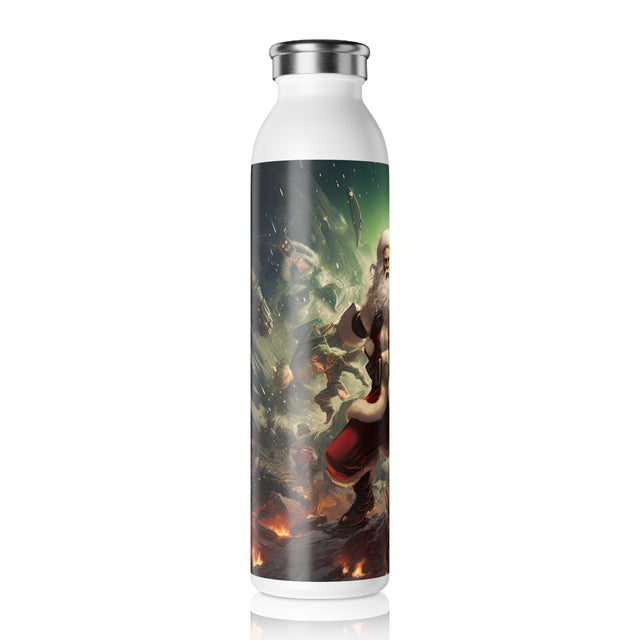 SANTA CLAUS #11 Galaxy Hero: Slim Water Bottle