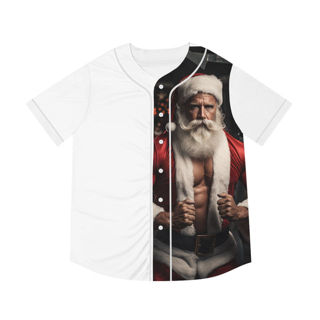 SANTA CLAUS #2 Personal Trainer Men's Baseball Jersey (AOP)