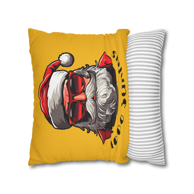 SANTA CLAUS #20 PASSIONATE POET Spun Polyester Square Pillow Case