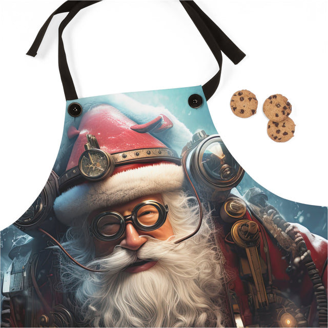 SANTA CLAUS #10 DEPTHS OF OCEAN Apron (AOP)