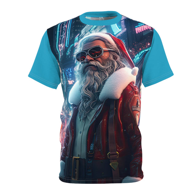 SANTA CLAUS #8 New York :  Unisex Cut & Sew Tee (AOP)