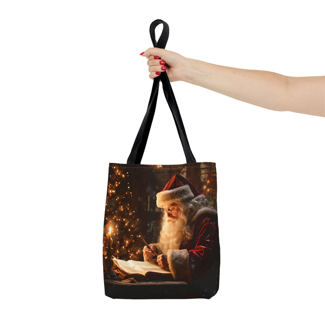 SANTA CLAUS #20 PASSIONATE POET Tote Bag (AOP)