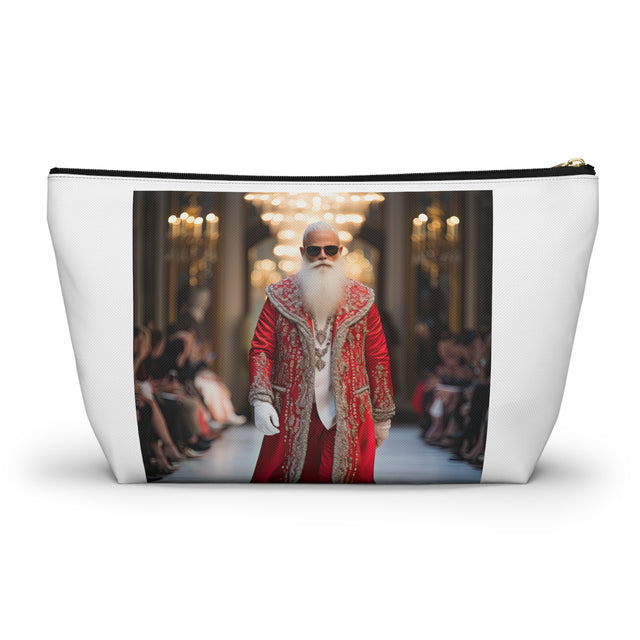 SANTA CLAUS #18 FASHION DESIGNER Accessory Pouch w T-bottom