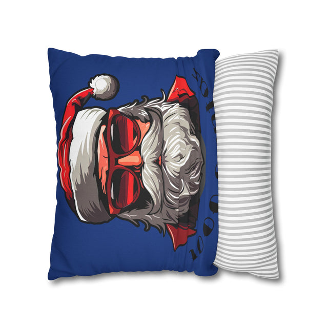 SANTA CLAUS #19 GLIDING NIGHT Spun Polyester Square Pillow Case