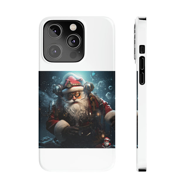 SANTA CLAUS #10 DEPTHS OF OCEAN Slim Phone Cases