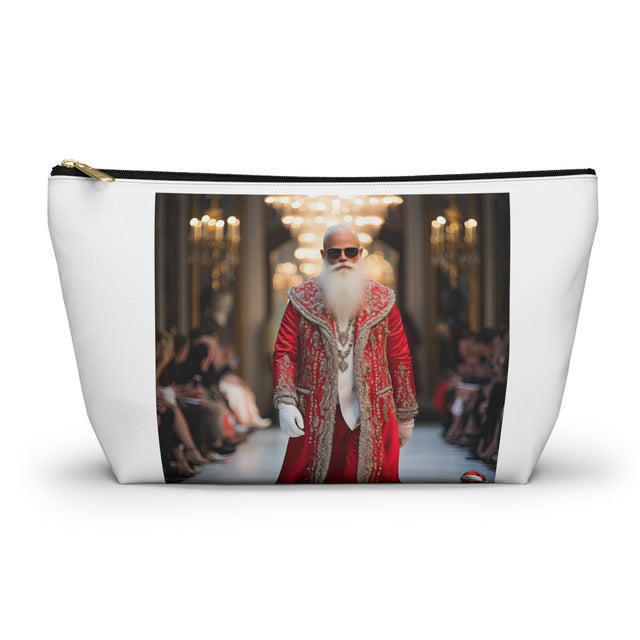 SANTA CLAUS #18 FASHION DESIGNER Accessory Pouch w T-bottom