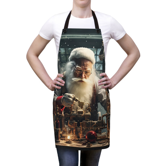 Santa Claus #13 Mad Scientist Apron (AOP)