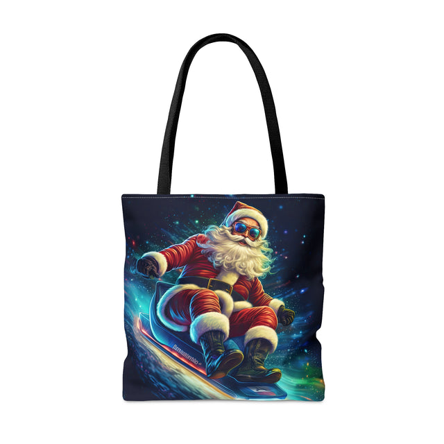 SANTA CLAUS #19 GLIDING NIGHT Tote Bag (AOP)