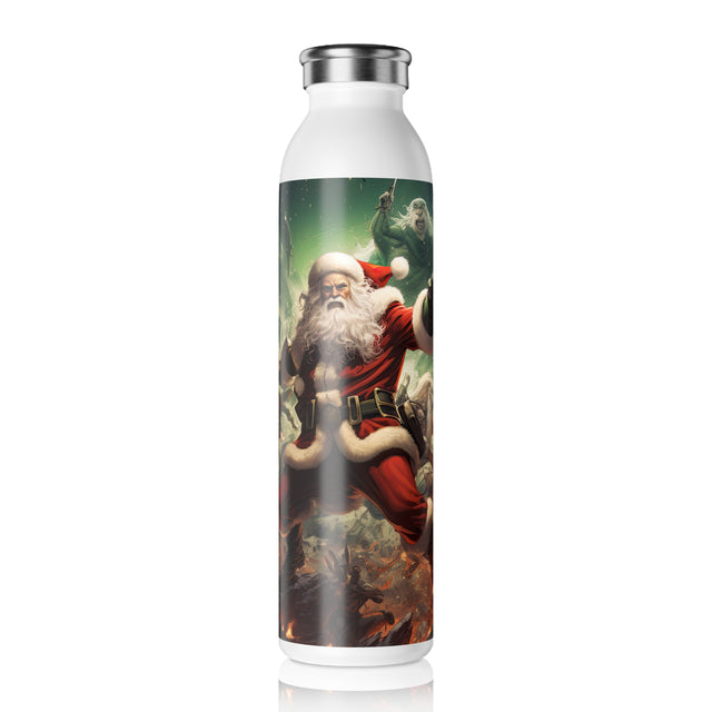 SANTA CLAUS #11 Galaxy Hero: Slim Water Bottle