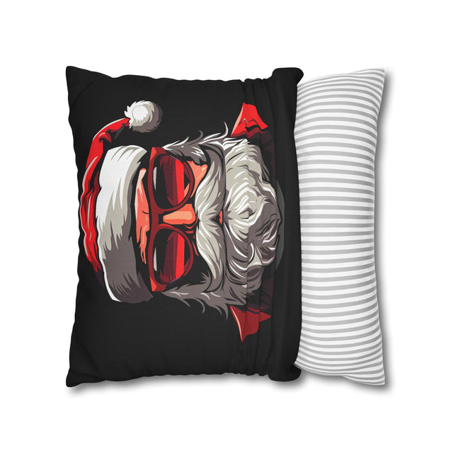 SANTA CLAUS #12 REFLECTING Spun Polyester Square Pillow Case