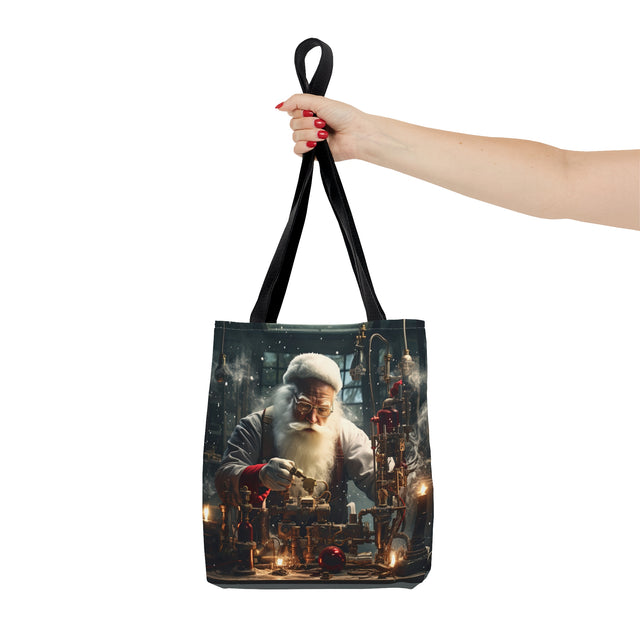 Santa Claus #13 Mad Scientist Tote Bag (AOP)