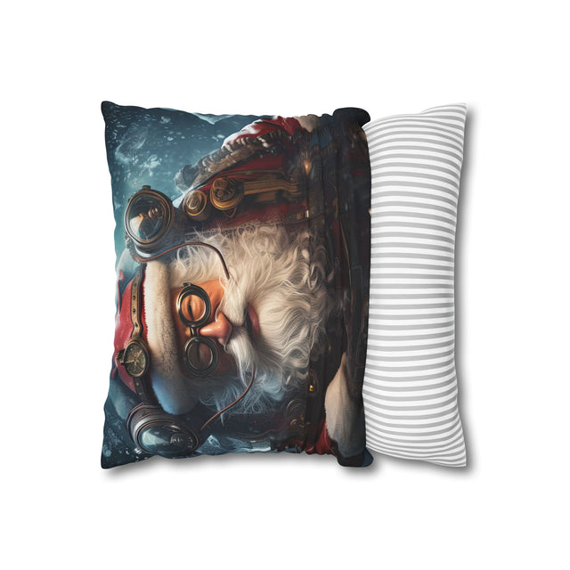 SANTA CLAUS #10 DEPTHS OF OCEAN Spun Polyester Square Pillow Case