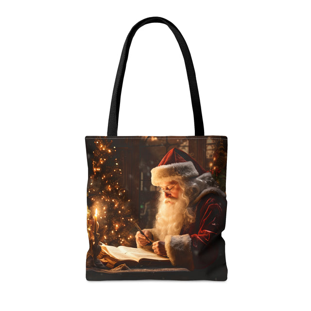 SANTA CLAUS #20 PASSIONATE POET Tote Bag (AOP)